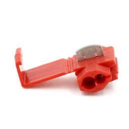 300un Conector Derivação Emenda Fios Vermelho 0,5 a 1,5mm - 6