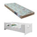 Ver imagem 1 de Cama Encanto Solteiro Montessoriana 100%mdf + Colchão Solteiro 188x88 Toraflex - Branca
