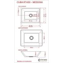 Ver imagem 6 de Conjunto Bancada para Banheiro 80cm com Cuba RT45 e Espelheira 801W Metrópole Marrom/Carvalho Dark