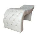 Ver imagem 1 de Maca Ana Estética Capitone Corino 80 Cm Slk Decor Opala Bege