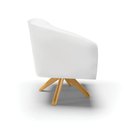 Ver imagem 6 de Kit 02 Poltronas Giratória Stella Corino Branco