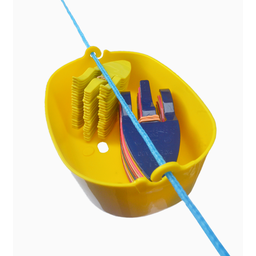 Kit Prendedor de Roupa + Cesto Cdi Plastic Abs - 4