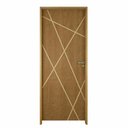 Ver imagem 1 de Porta Agatha 62x210 Fechadura Wc Cromada Lado Esquerdo