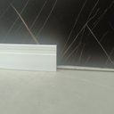 Ver imagem 5 de Rodape Poliestireno Slim Frisado 7cm Branco 2m