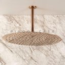 Ver imagem 2 de Ducha Chuveiro Redonda De Teto 40 cm Curuá Pingoo.casa - Dourado Rose