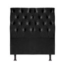 Ver imagem 2 de Cabeceira de Cama Box Solteiro 88 Cm Versalite Suede Veludo Preto