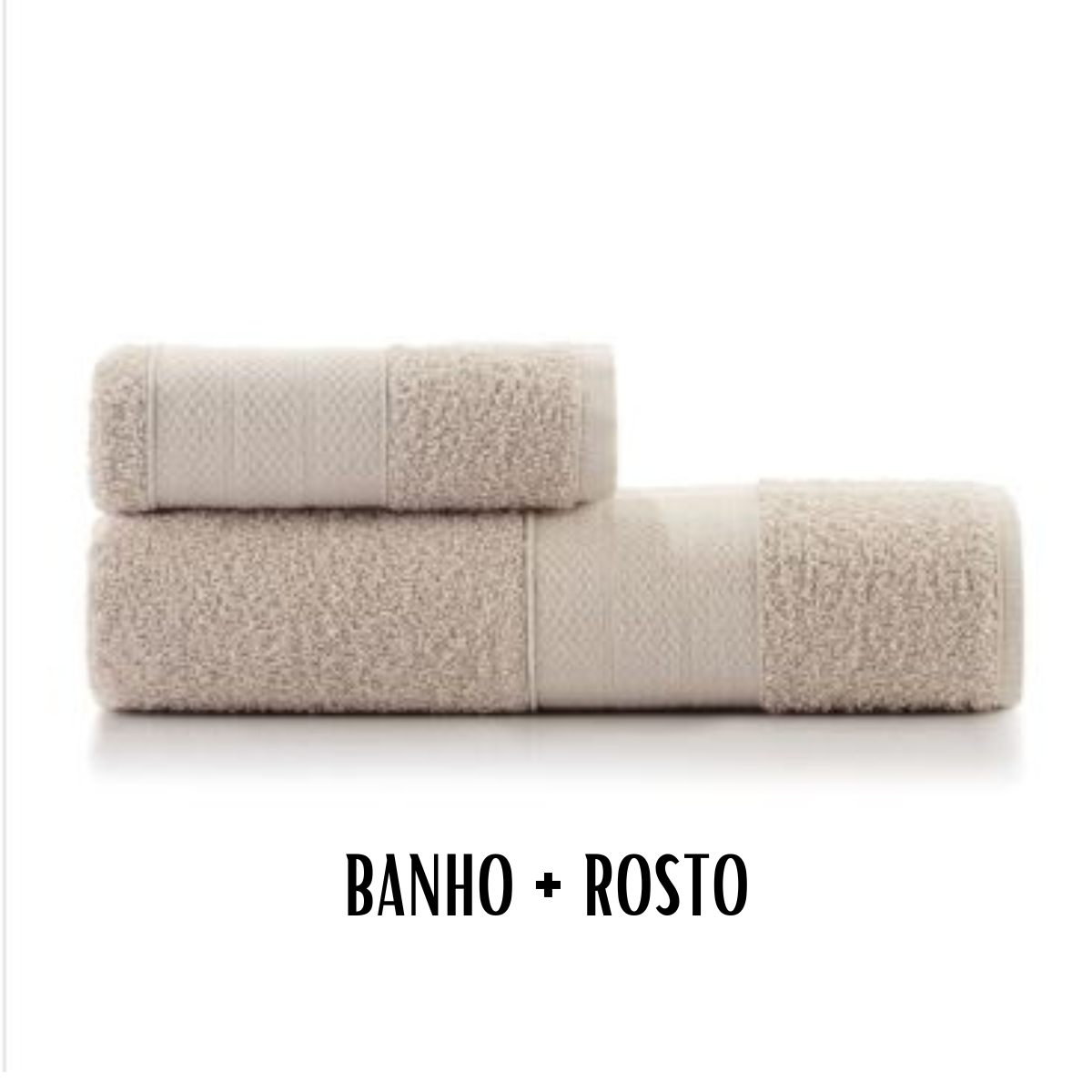 Kit Toalha de Banho + Rosto Altenburg Toquio 2 Pcs:bege Dust