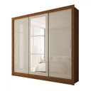 Ver imagem 3 de Guarda-roupa Casal Sophia 3 Portas 3 Gavetas com Espelho - Panorama Móveis