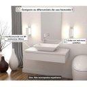 Ver imagem 6 de Conjunto Bancada para Banheiro 80cm com Cuba Rt45 800W Metrópole 