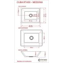 Ver imagem 5 de Conjunto Bancada para Banheiro 80cm com Cuba Rt45 800W Metrópole 