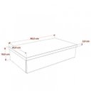 Ver imagem 4 de Conjunto Bancada para Banheiro 80cm com Cuba RT45 800W Metrópole Preto/Onix