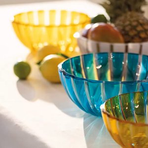 Tigela Bowl M em Bio Plástico Não Fóssil 20cm - Dolcevita - Turquesa - Guzzini