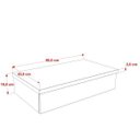 Ver imagem 4 de Conjunto Bancada para Banheiro 80cm com Cuba Rt45 800W Metrópole