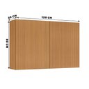 Ver imagem 3 de Aéreo 120cm 2 Portas Rainha Nesher Nature