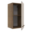 Ver imagem 5 de Armário Aéreo 35 Cm 1 Porta Rustic/crema Agata Madesa