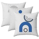 Ver imagem 1 de Kit Capas Almofadas Decorativas Formas Lisas 45x45 ID Decor Minimalista