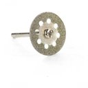 Ver imagem 3 de 10 Serra Discos 22mm Diamantados Corte Micro Retífica