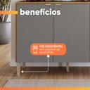 Ver mais imagens de Balcão de Cozinha 1,20m 3 Portas 1 Gaveta Surya