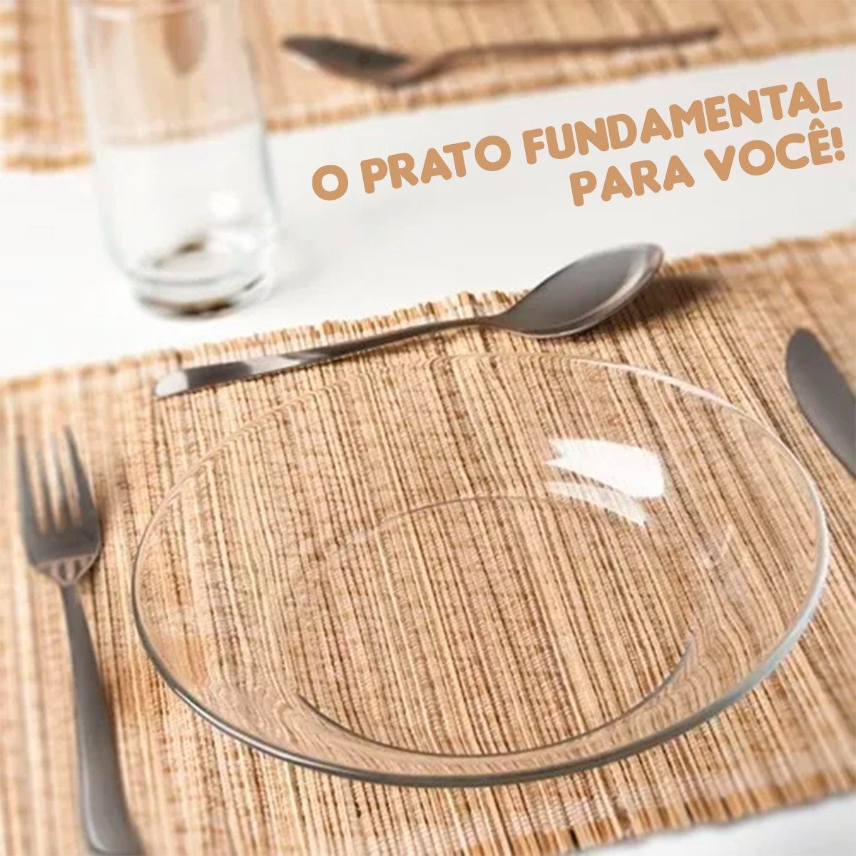 Kit Jogo De Pratos Liso Fundo 12 unidades Restaurante buffet - 4