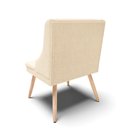 Ver mais imagens de Cadeira Sala de Jantar Pé Palito Natural Kit 2 Liz Boucle Bege D03 - D’Rossi