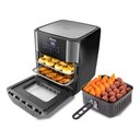 Ver imagem 3 de Fritadeira Air Fryer Oven Philco Pfr2250v 4 em 1 12l 1800w Preto 110v