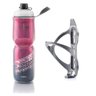 Garrafa Squeeze Térmica Ptk 700ml Rastro Suporte Caramanhola - Rosa - 1