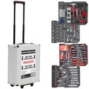 Ver imagem 1 de Kit Maleta de Ferramentas 184 Peças Cromo Vanadium com Rodas