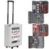 Kit Maleta de Ferramentas 184 Peças Cromo Vanadium com Rodas - 1