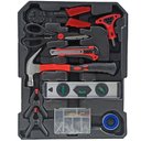 Ver imagem 5 de Kit Maleta de Ferramentas 184 Peças Cromo Vanadium com Rodas