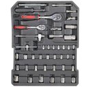 Ver imagem 4 de Kit Maleta de Ferramentas 184 Peças Cromo Vanadium com Rodas