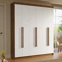Ver imagem 1 de Guarda-Roupa Casal 6 Portas Batentes Saturno Madesa