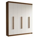 Ver imagem 3 de Guarda-Roupa Casal 6 Portas Batentes Saturno Madesa
