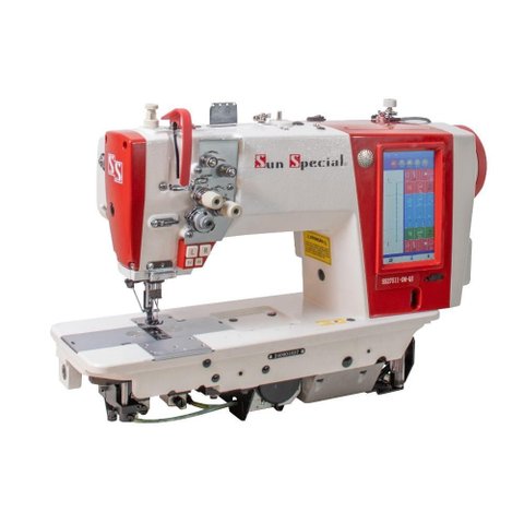 Máquina Costura Industrial Pespontadeira Eletrônica Barra Alternada SS275II-Dm-Qi 220V - Sun