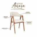 Ver imagem 5 de Cadeira de Jantar em Madeira Maciça com Encosto Laminado e Corda Artesanal Aurora Espresso Móveis