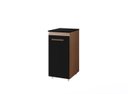 Ver imagem 1 de Balcão Multiuso 83cm 1 Porta Zara - Savana/preto Móblis