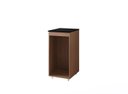 Ver imagem 2 de Balcão Multiuso 83cm 1 Porta Zara - Savana/preto Móblis