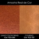 Ver imagem 4 de Poltrona Decorativa Maya Base Giratoria Linho Color Trend e Courino Tca 303 Tcs 727 Moll