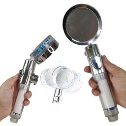 Ducha Chuveirinho De Mao com Filtro Higienico Egonomico Banho Limpeza Relaxante Banheiro Bide - 1 Ducha Chuveirinho De Mao com Filtro Higienico Egonomico Banho Limpeza Relaxante Banheiro Bide - 1