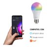 Lâmpada Inteligente RGB E27 Bocal Wi-Fi 9w Alexa Google Luatek LSLA-800 - 3