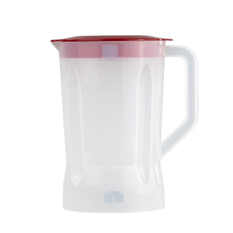 Copo Liquidificador Mondial Turbo Inox L-1000 L-1200 Translucido Vermelho
