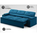 Ver imagem 3 de Sofá com Porta Copos Retrátil e Reclinável Pop 2,05m Velosuede Royal - Netsofas