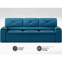 Ver imagem 4 de Sofá com Porta Copos Retrátil e Reclinável Pop 2,05m Velosuede Royal - Netsofas