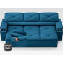 Ver imagem 5 de Sofá com Porta Copos Retrátil e Reclinável Pop 2,05m Velosuede Royal - Netsofas