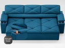 Ver imagem 5 de Sofá com Porta Copos Retrátil e Reclinável Pop 2,05m Velosuede Royal - Netsofas