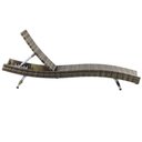 Ver imagem 6 de 2 Espreguiçadeiras Bona e Mesa Grécia com Chaise em Alumínio - Piscina, Jardim, Área - Capuccino