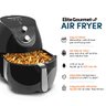 Elite Gourmet Air Fryer Elétrica 6.5qt, Fritadeira Saudável sem Óleo (preta) - 4