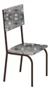 Ver imagem 2 de Kit 6 Cadeiras Ana Corino Paraopeba Tubo Marrom Cafe