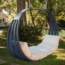 Ver imagem 2 de Big Balanço Tailândia em Alumínio Almofadas Trama Original Pedra Ferro