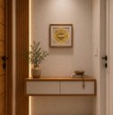 Ver imagem 2 de Quadro Decorativo Religioso 33x33 Oração Pai do Nosso Luz LED Vidro
