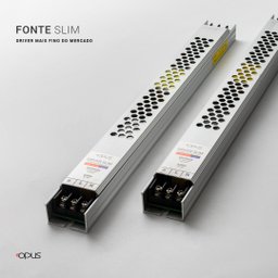 Fonte Slim Para Fita Led 12v Opus 12.5a 150w - 3